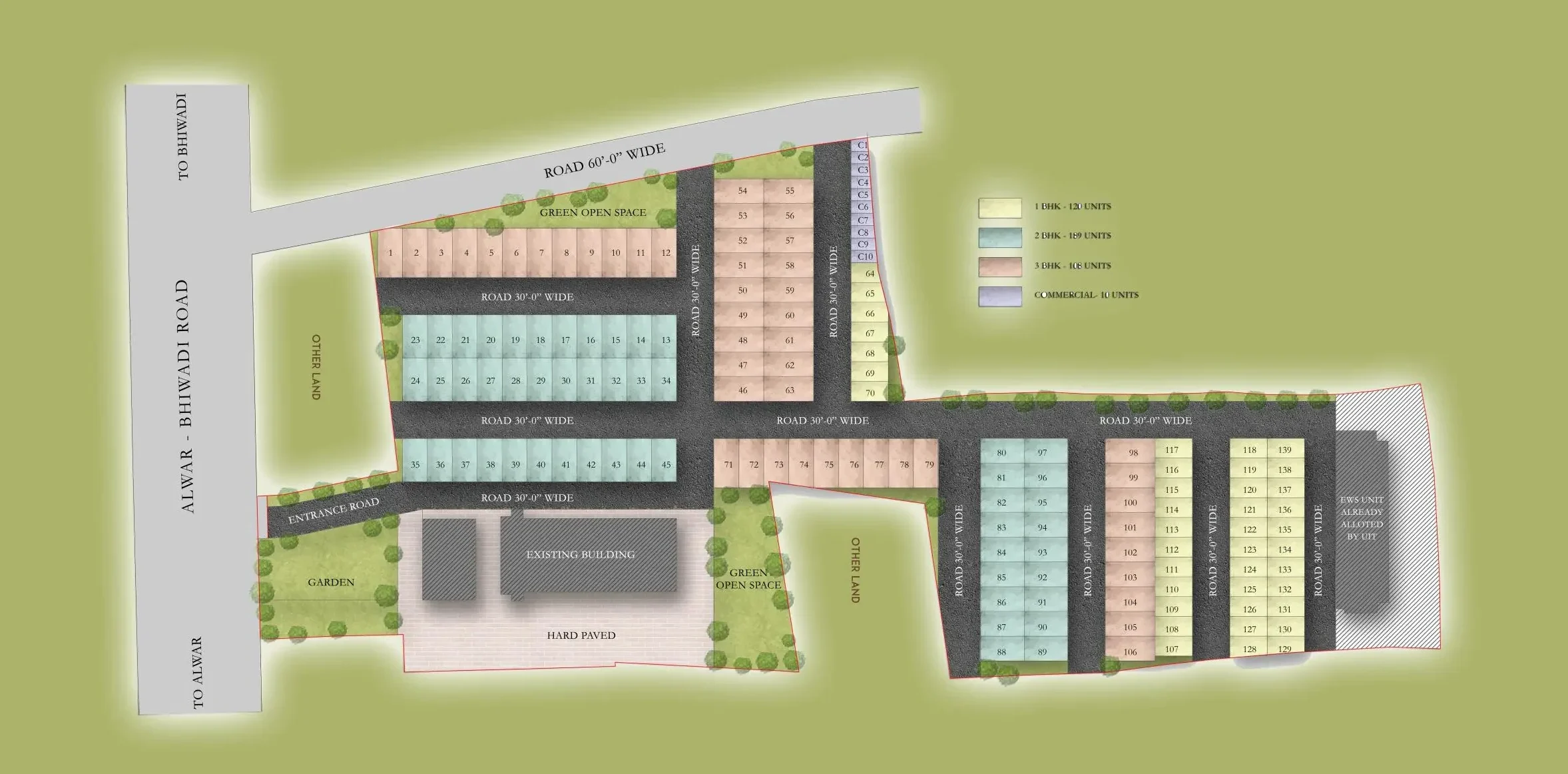 Sanskar Residency Master Layout